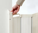 BabyDan Guard Me Auto Foldable Compact 55-89cm Folding Safety Stair Gate White