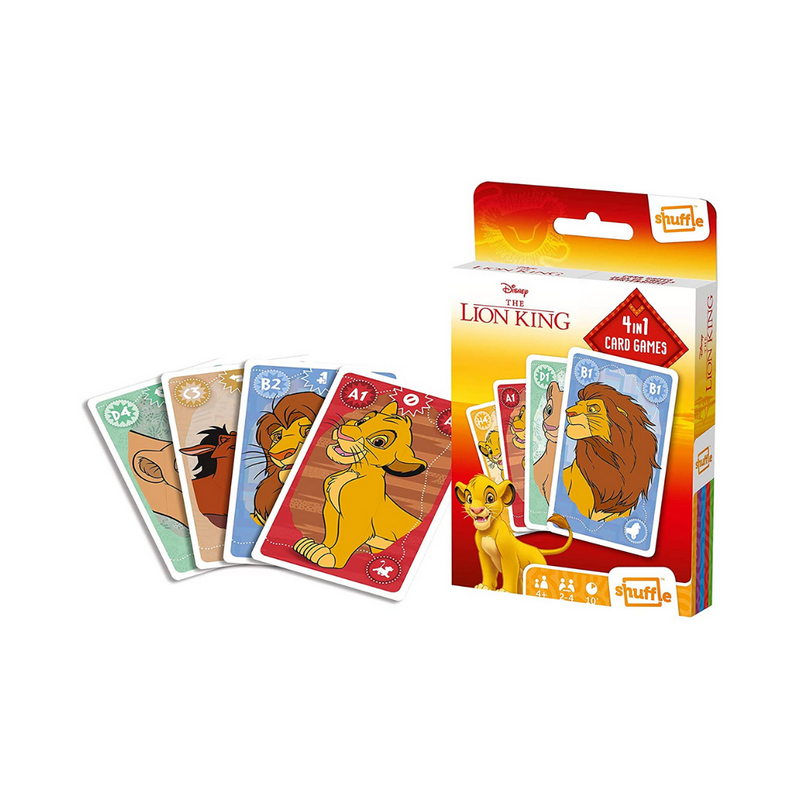 Disney: The Lion King Card Games (4 in 1)