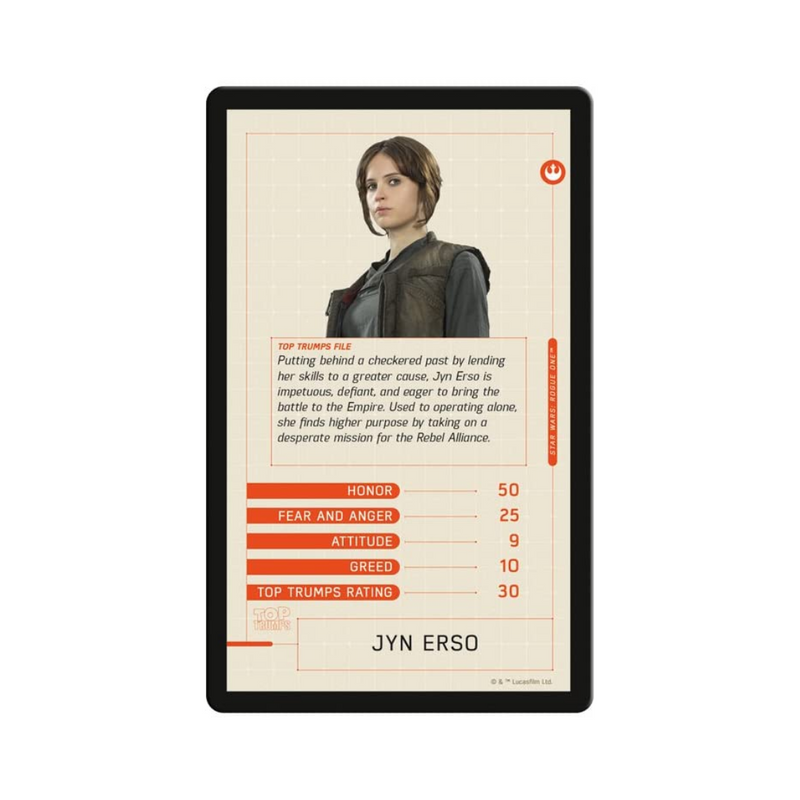 Star Wars: 'Rogue One' Top Trump Cards