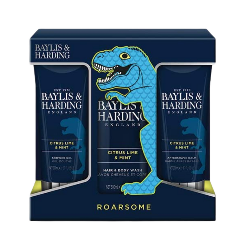 Baylis & Harding: 'Roarsome' Citrus Lime & Mint (Trio Giftset)