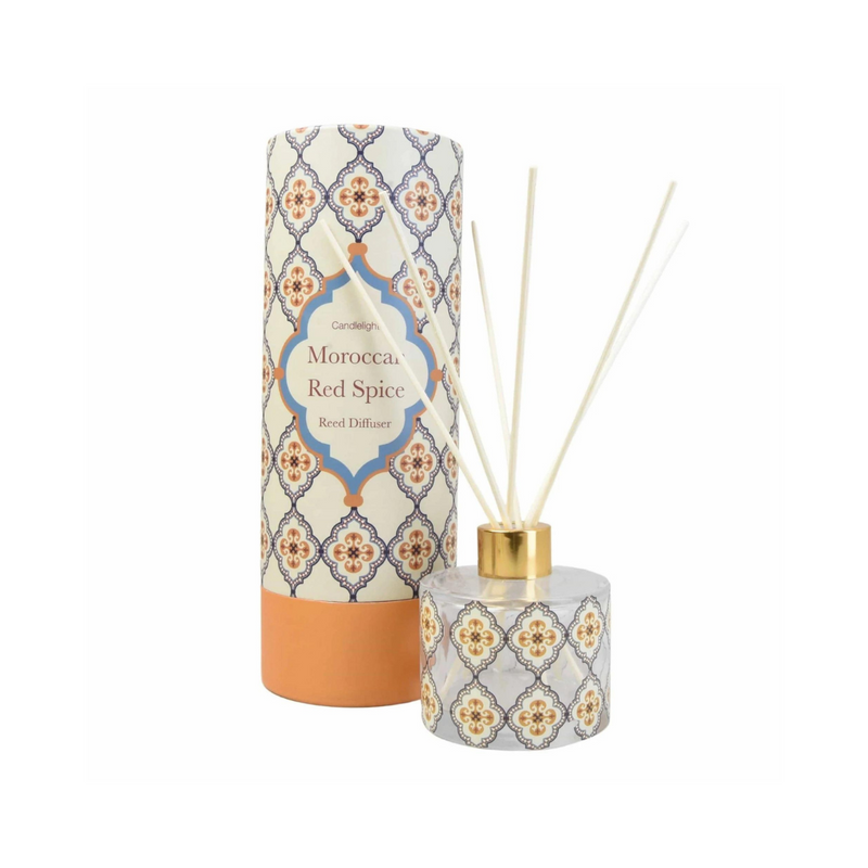 Candlelight: 'Moroccan Red Spice' Reed Diffuser