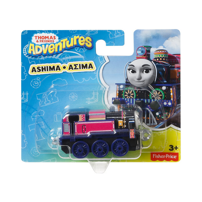 THOMAS & FRIENDS Ashima Lokomotive - Diecast Metal Toy Aus The Great Race