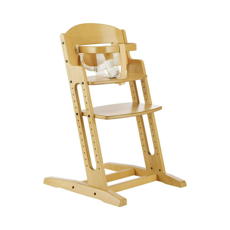 BabyDan DanChair Wooden Adjustable Safety High Chair